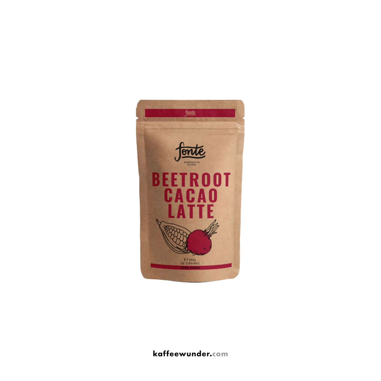 Fonte Guarana Kakao Latte - Pulver - Vegan