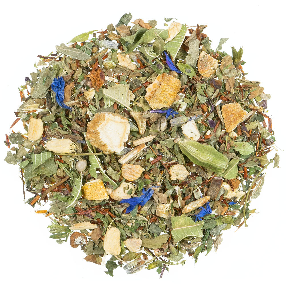 Organic tea chill out with hemp