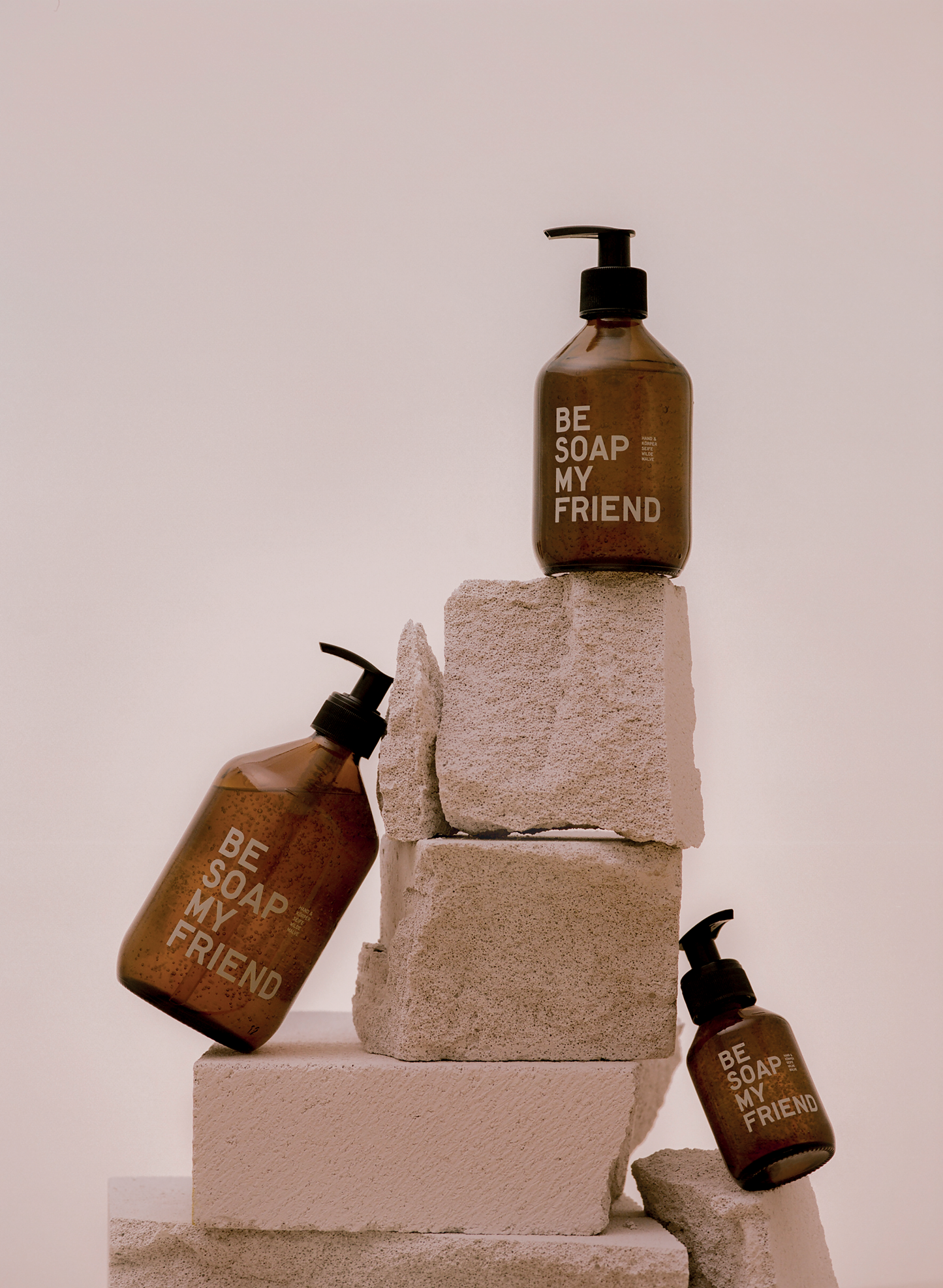 BE SOAP MY FRIEND Vegane Hand- und Körper Malve
