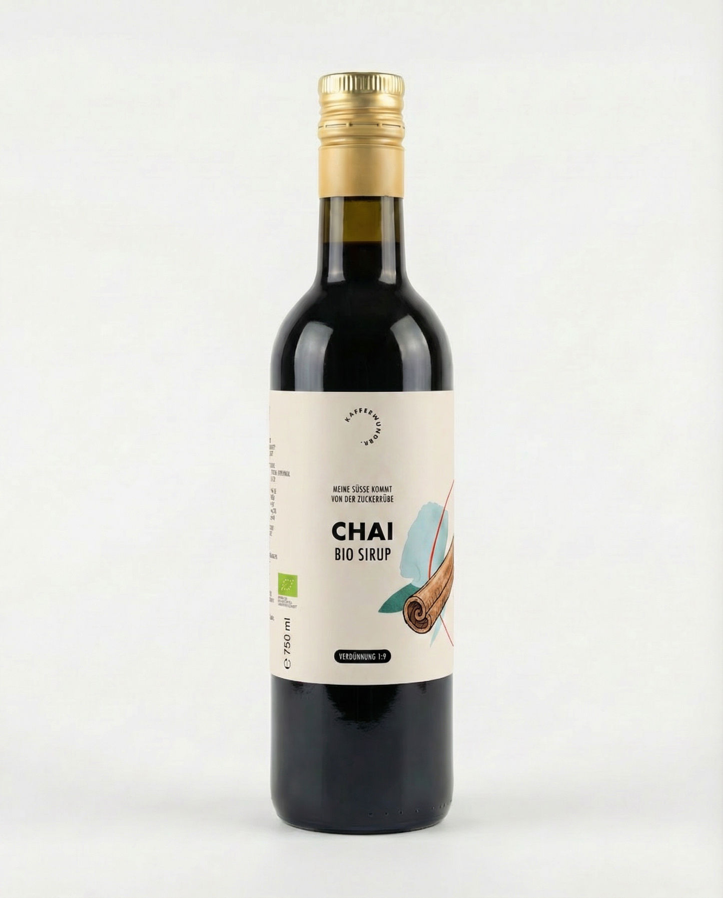 Kaffeewunder Bio Sirup Chai 750ml – Österreichische Bio-Qualität