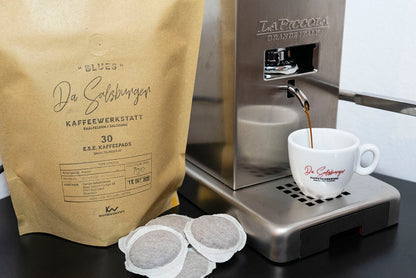ESE Pads Starter Paket – 3 Sorten + La Piccola Espressomaschine | Kaffeewunder