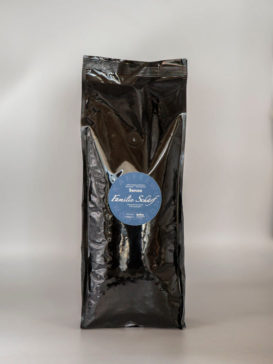 Familie Schärf Kaffee "Senza" (100% Arabica Kaffee / Koffeinfrei)