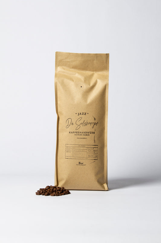 Da Salzburger Kaffee "JAZZ" / 100% Arabica / 3er Blend / 1kg